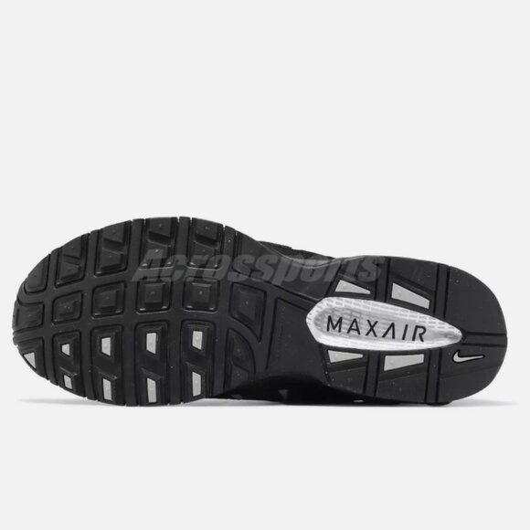 Nike Air Max Torch 4 Black Anthracite Silver Men Running Casual Shoes - Picture 4 of 8